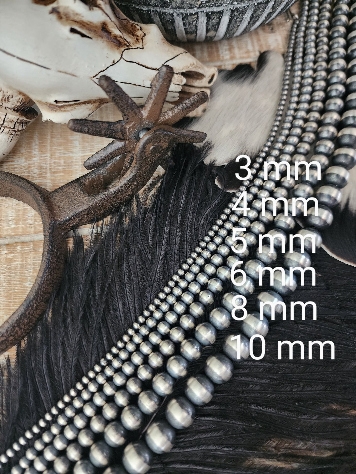 3 MM NAVAJO PEARLS