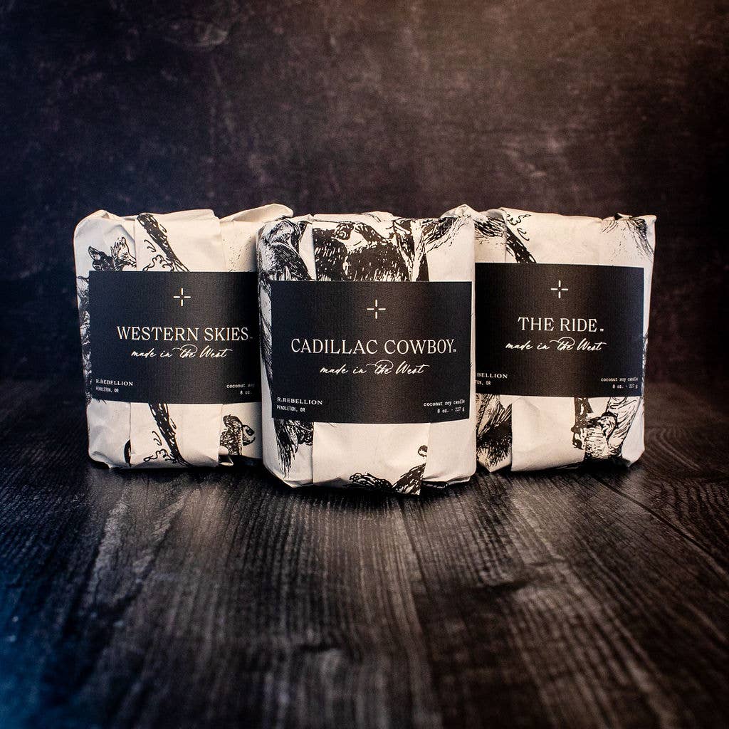 Cadillac Cowboy Candle 8 oz.
