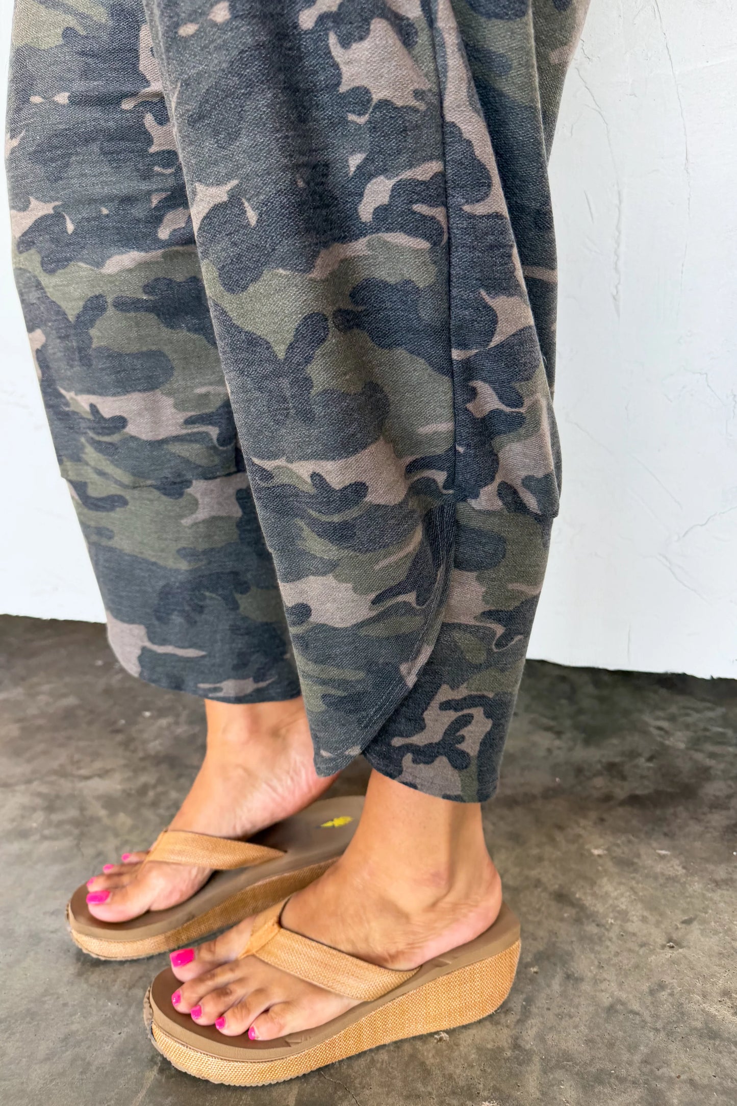 KEATON TERRY CAMO PANTS