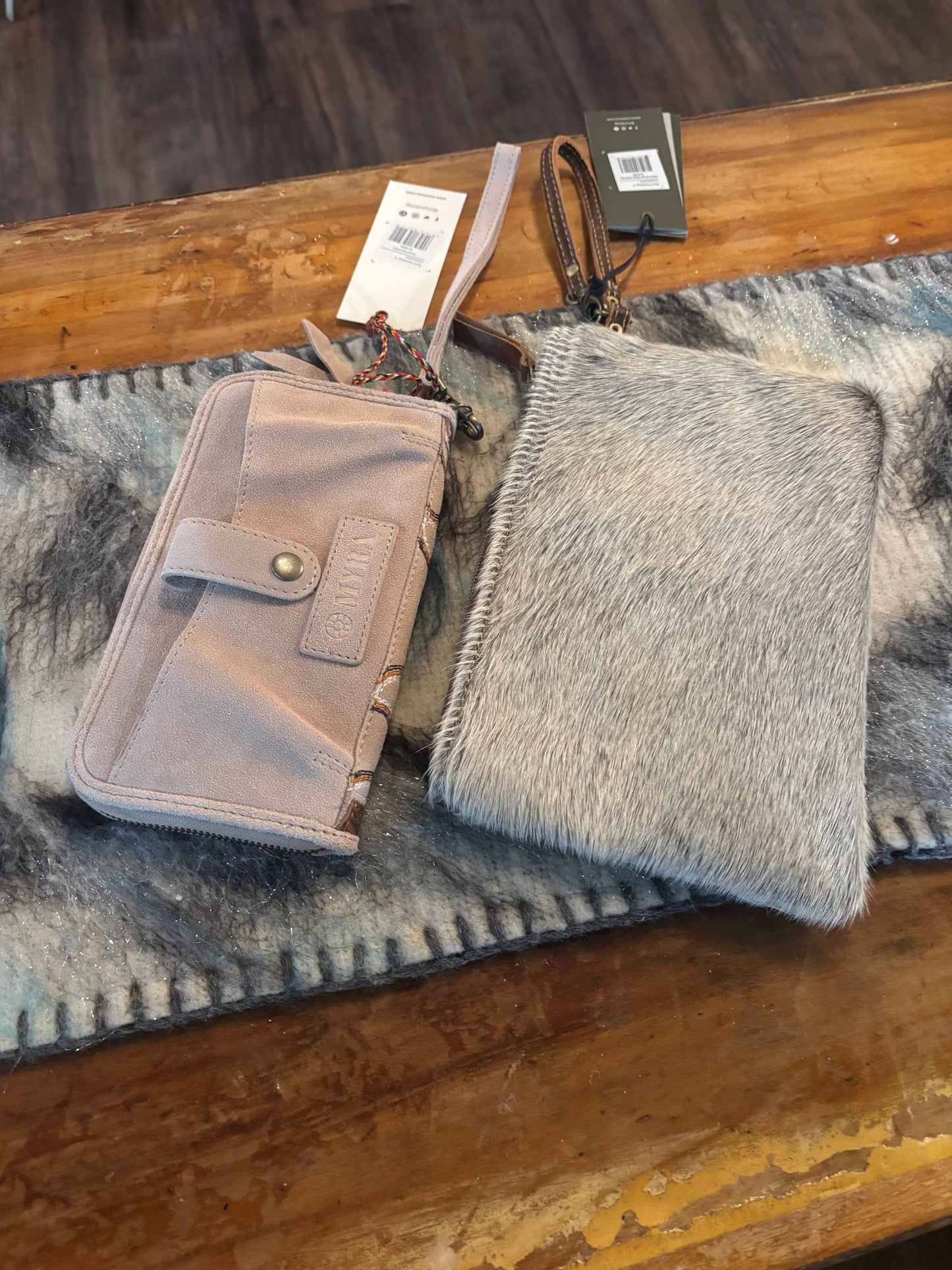 Electric Desert Wallet In Brown