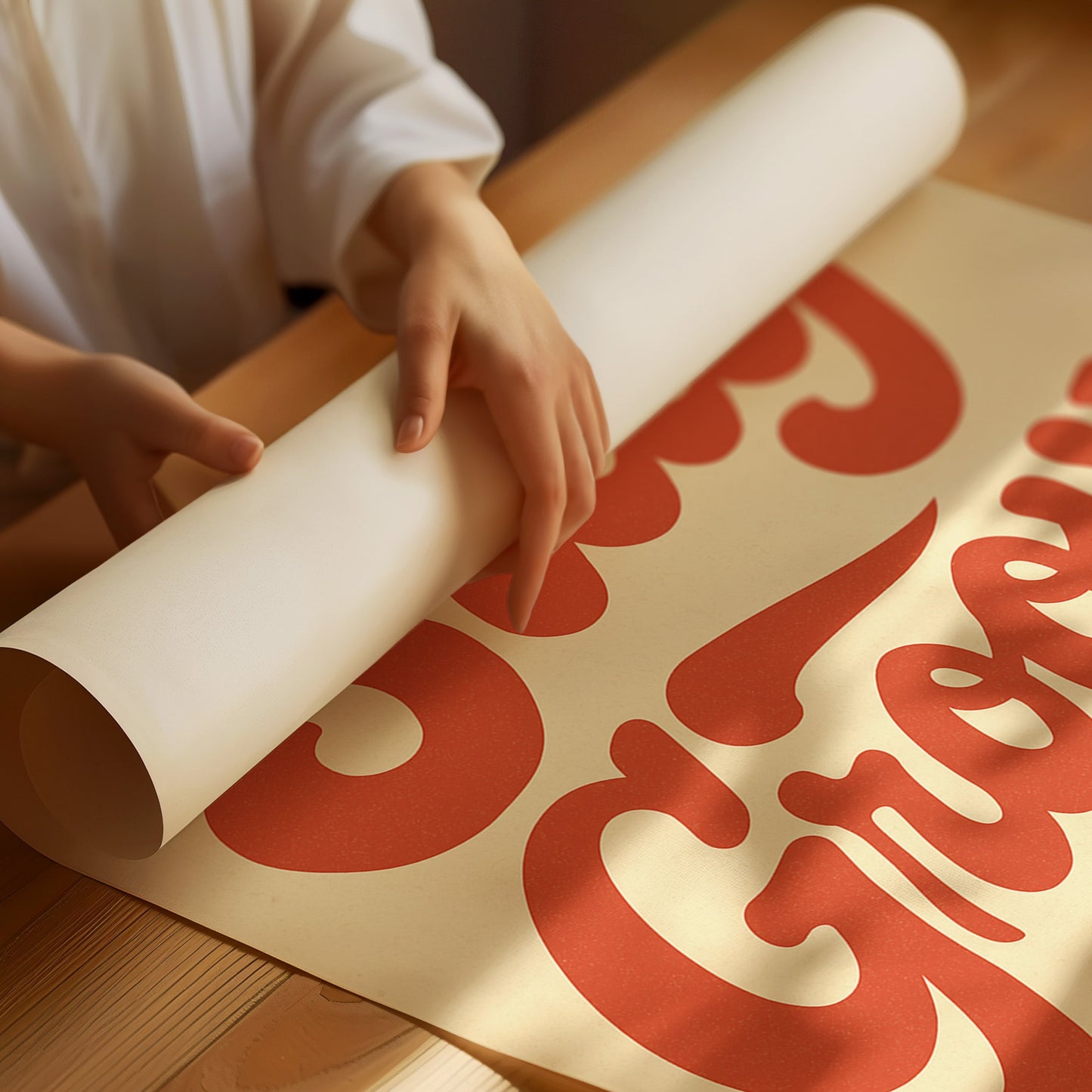 Stay Groovy Retro Typography Print