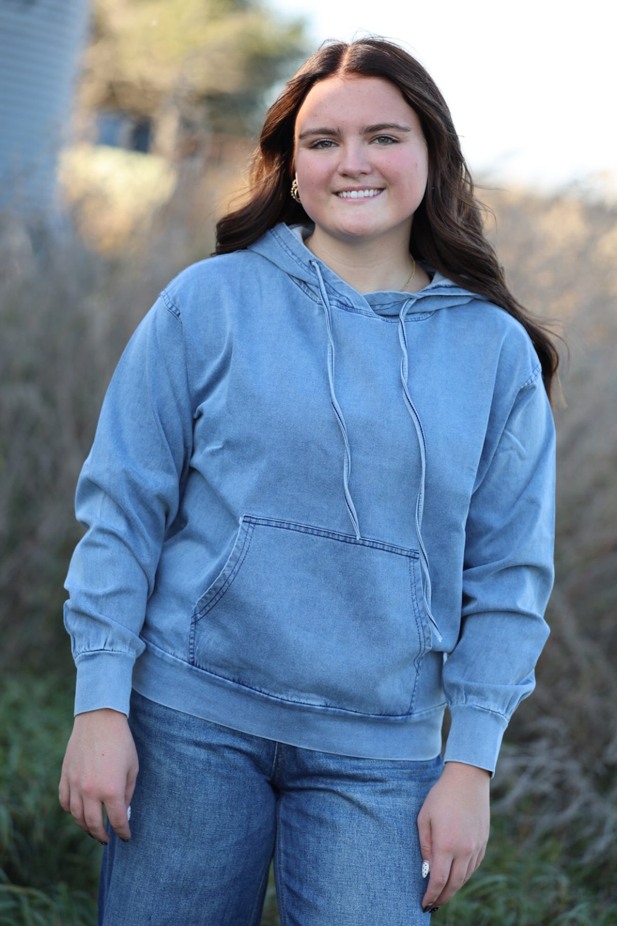DENIM DARLING HOODIE