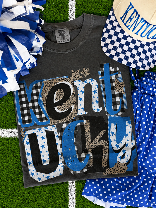 Kentucky Leopard Sticker Tee