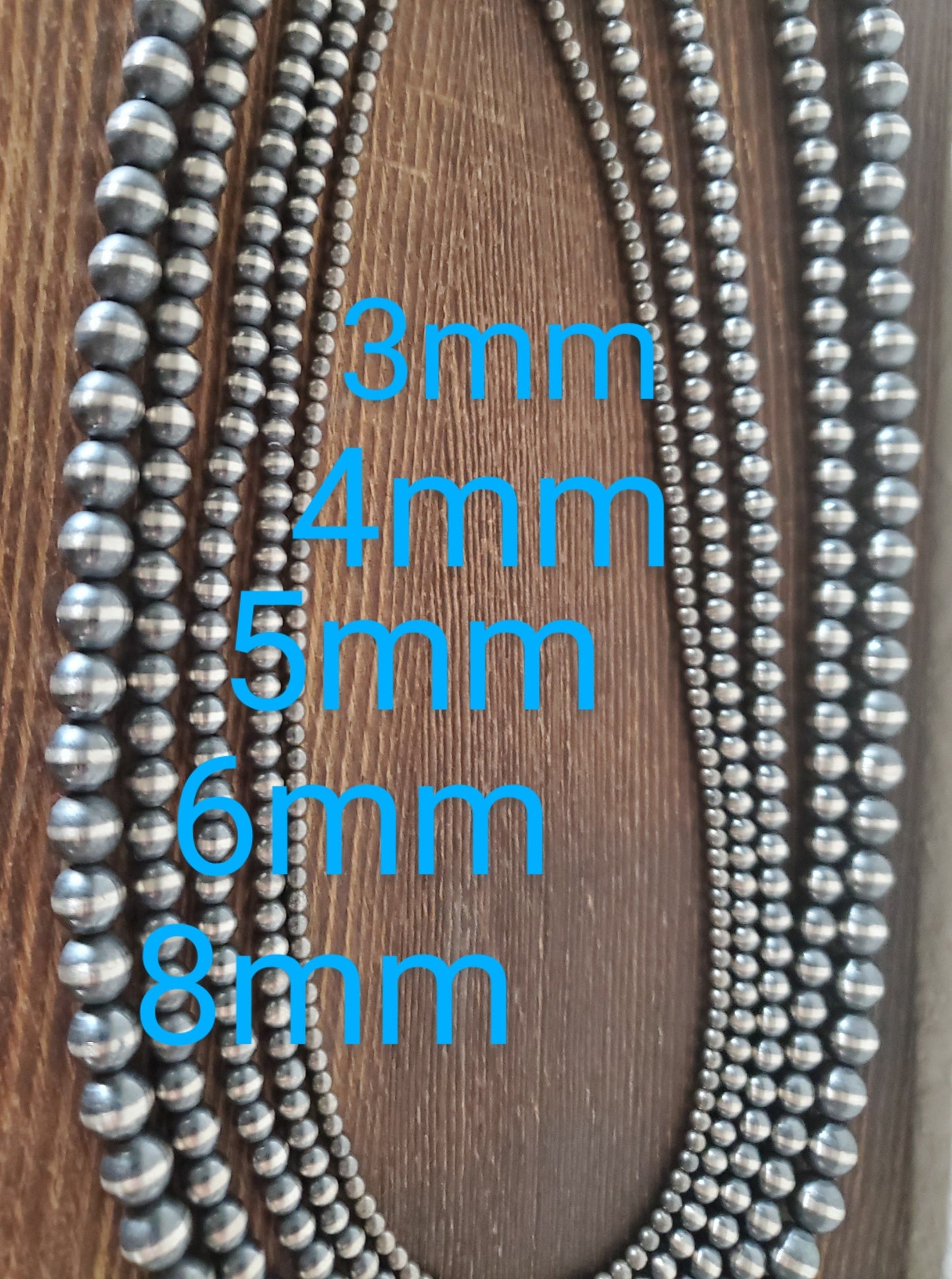 4 MM NAVAJO PEARLS