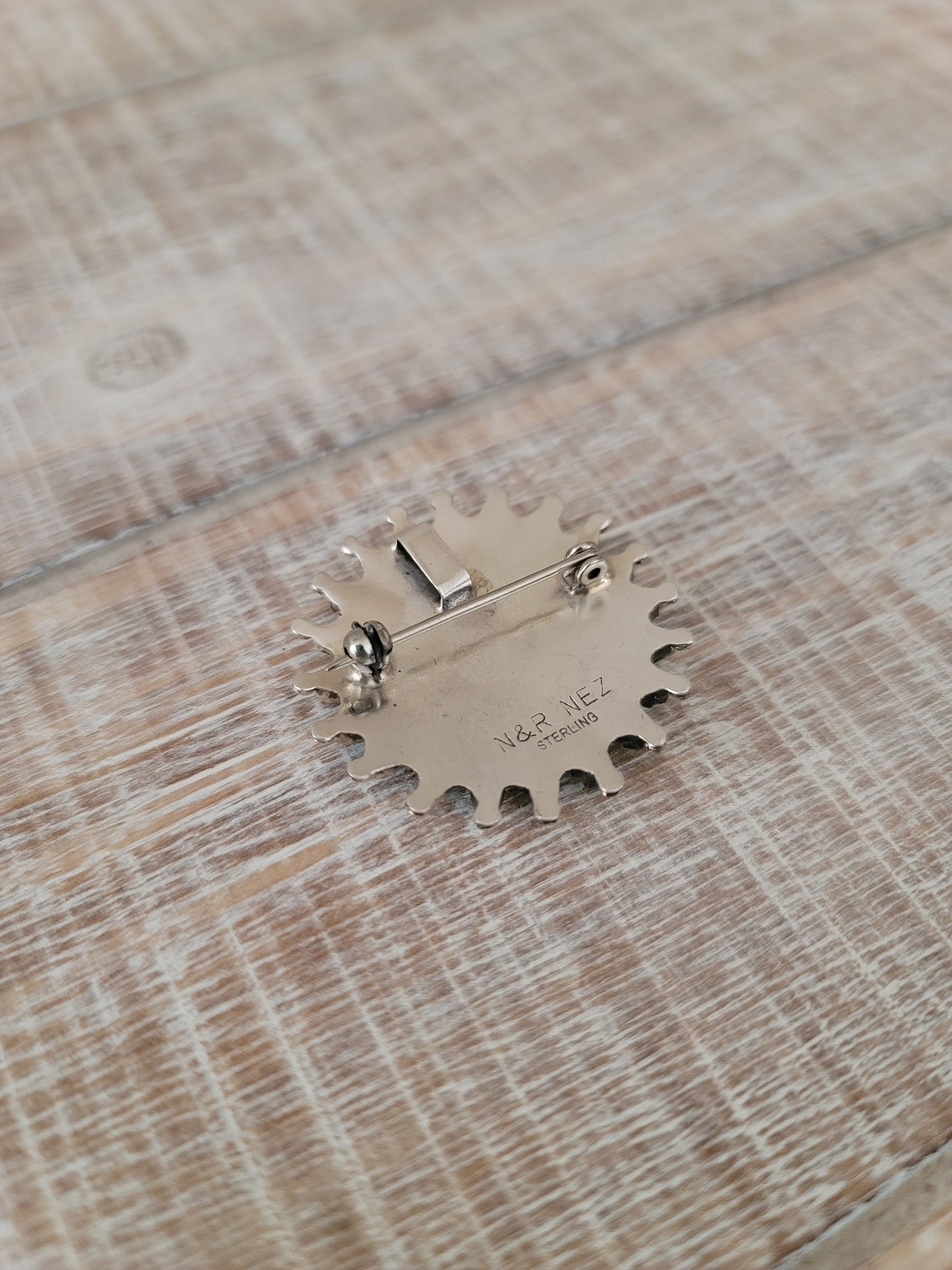 ROSEMARY TOM NEZ TURQUOISE HAT PIN