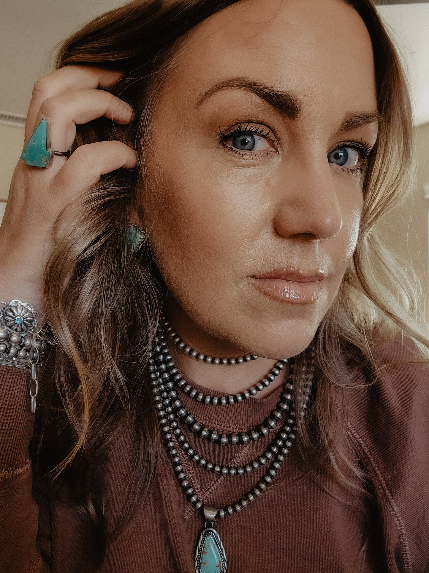 6 MM NAVAJO PEARLS