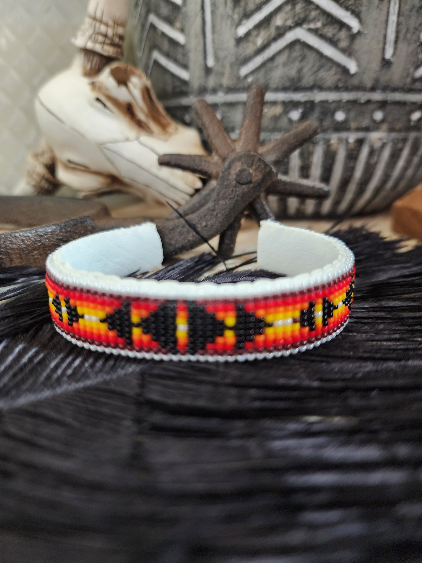 SHIRLEY BEGAY BEADED CUFF