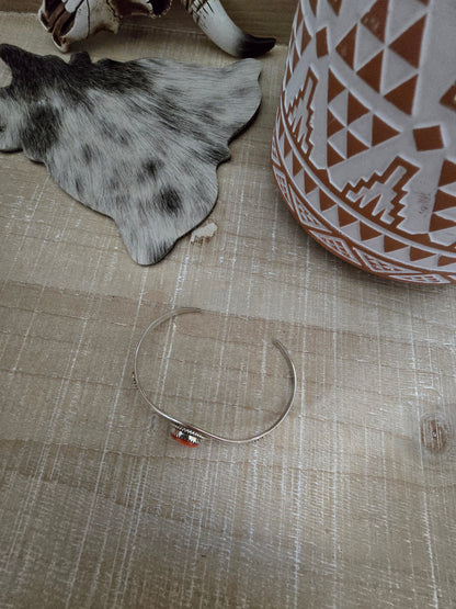 ESTHER WHITE NAVAJO CUFF