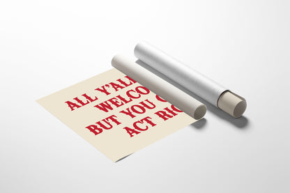 Act Right or Git