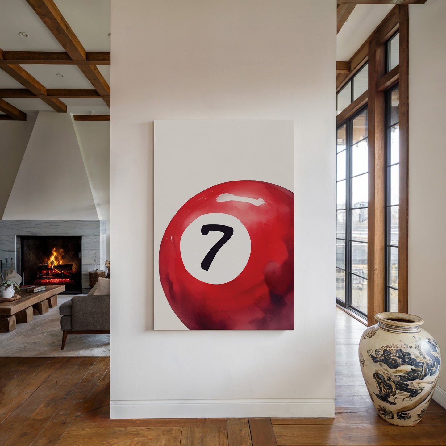 Lucky No. 7 Print