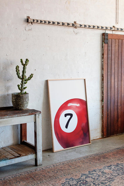 Lucky No. 7 Print
