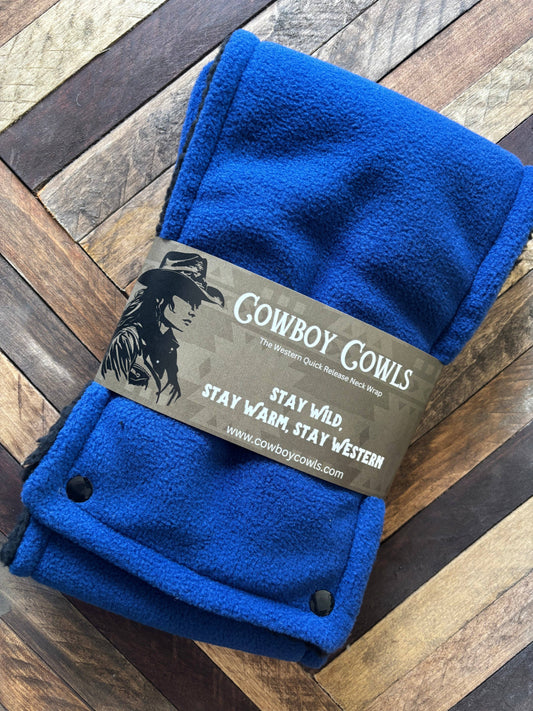 Royal Blue Cowboy Cowl