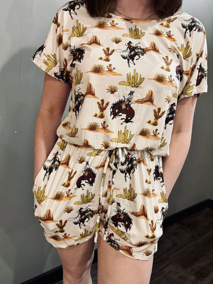 Down in the Desert Romper
