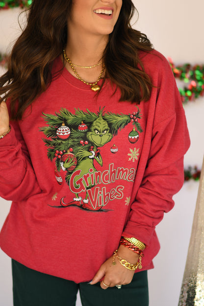 Grinchmas Vibes Sweatshirt/Tee