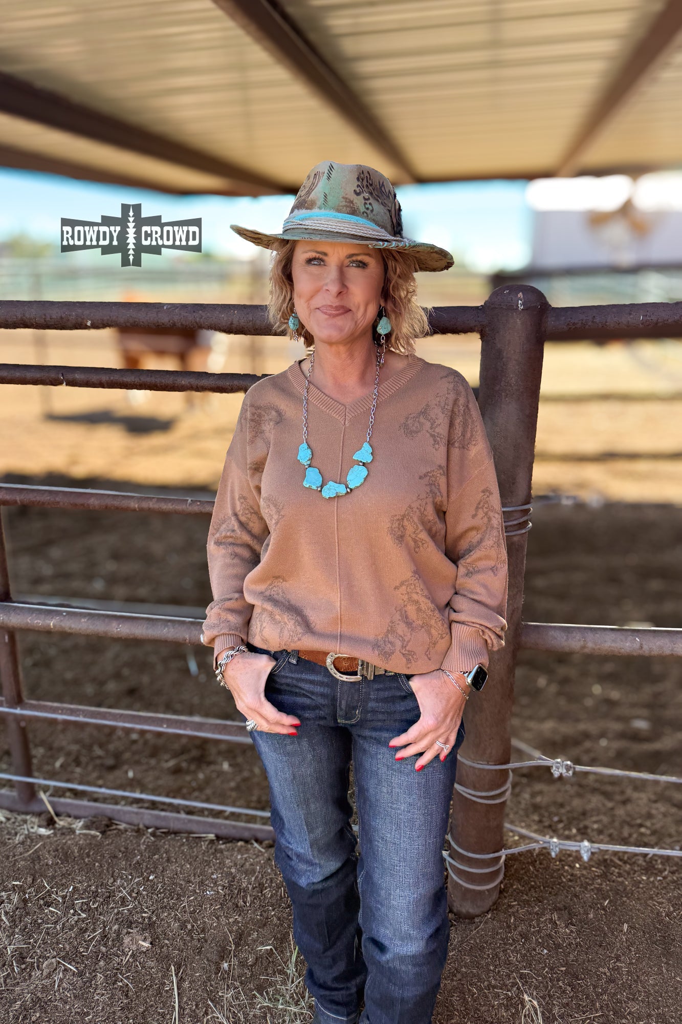 DS Saddle Up Sweater