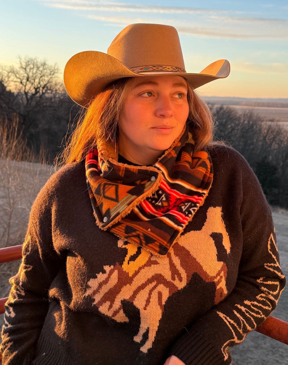 Wyatt - Cowboy Cowl