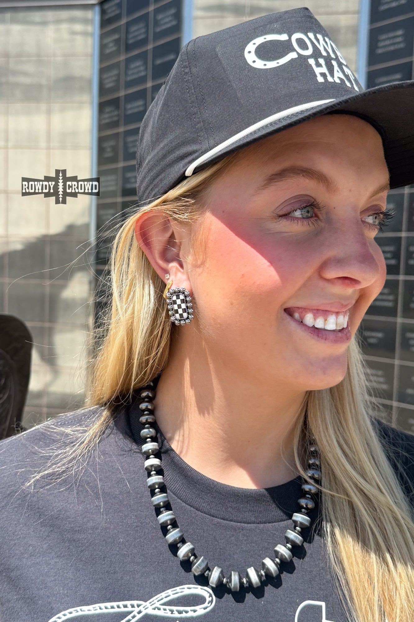 DS Checker Concho Studs