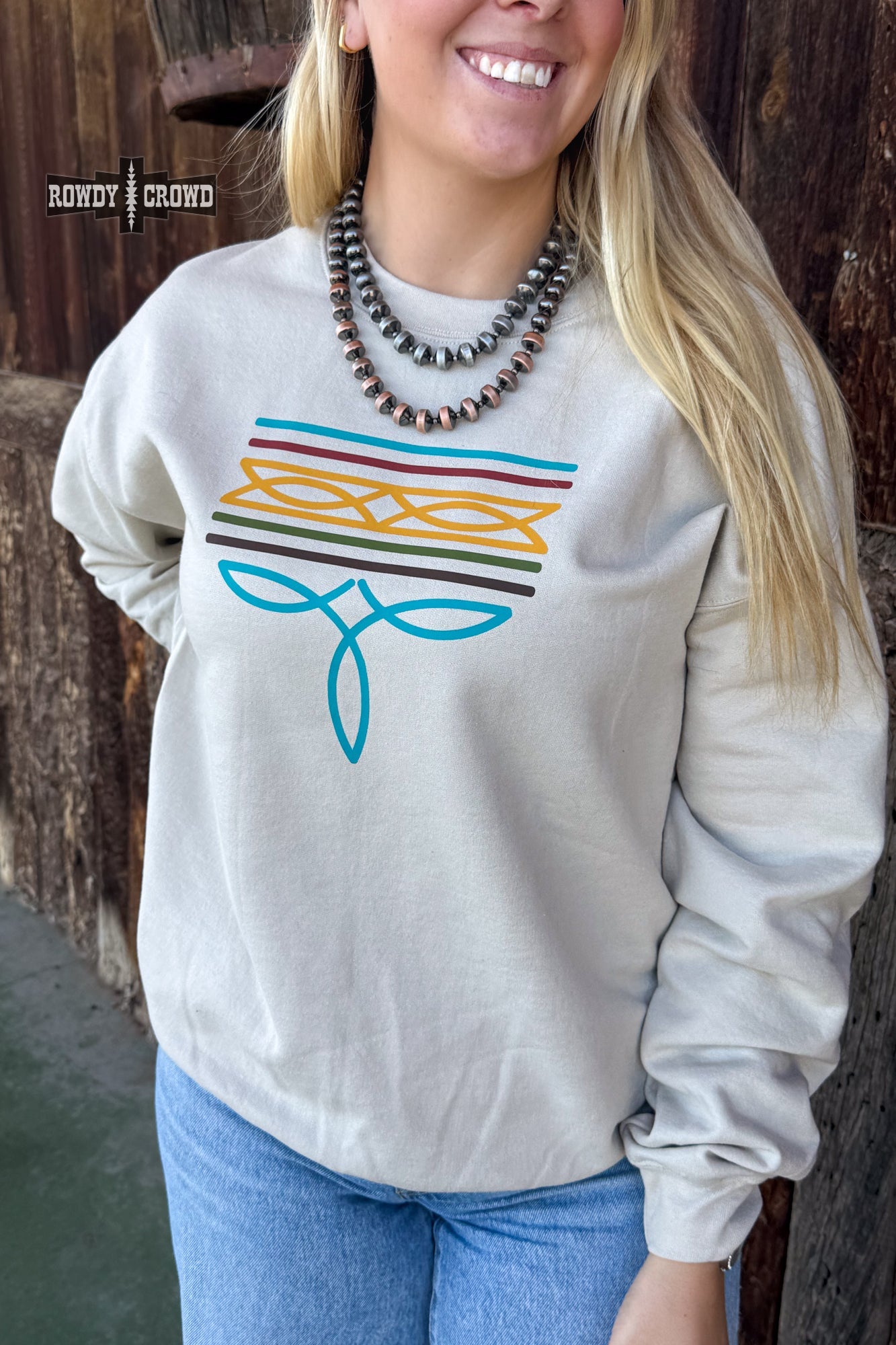DS Bonfire Boot Stitch Sweater