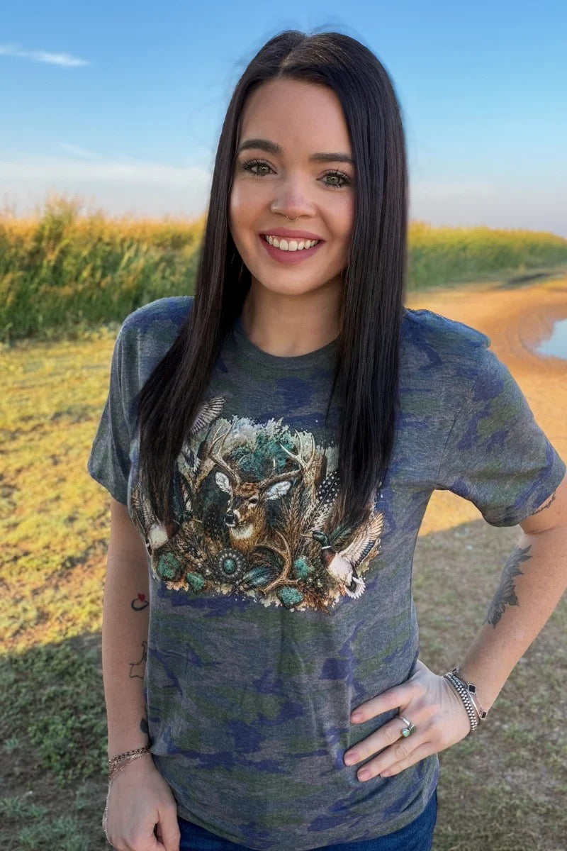 FIELD & FEATHER TEE
