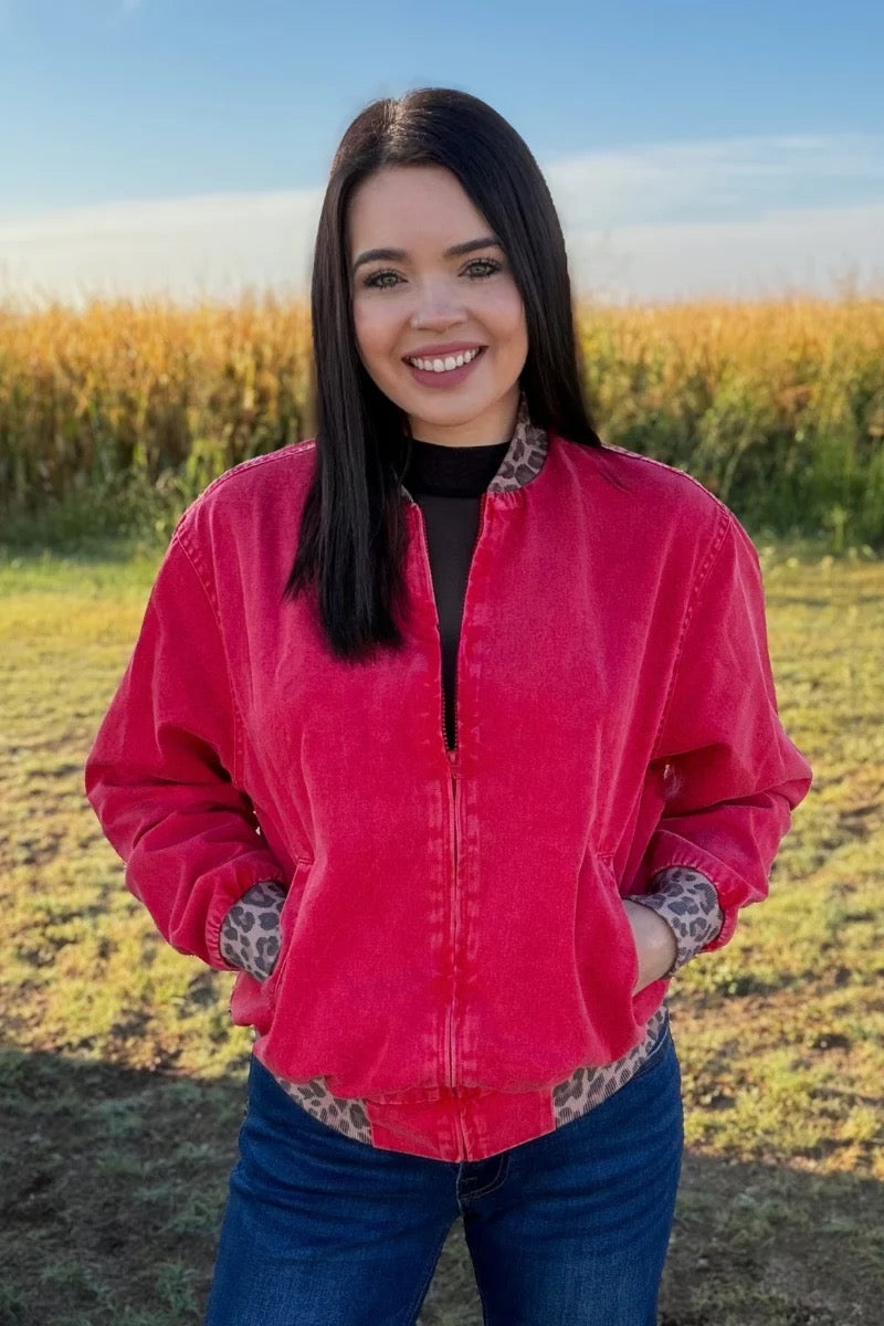 RED DIRT ROAD BOMBER JACKET