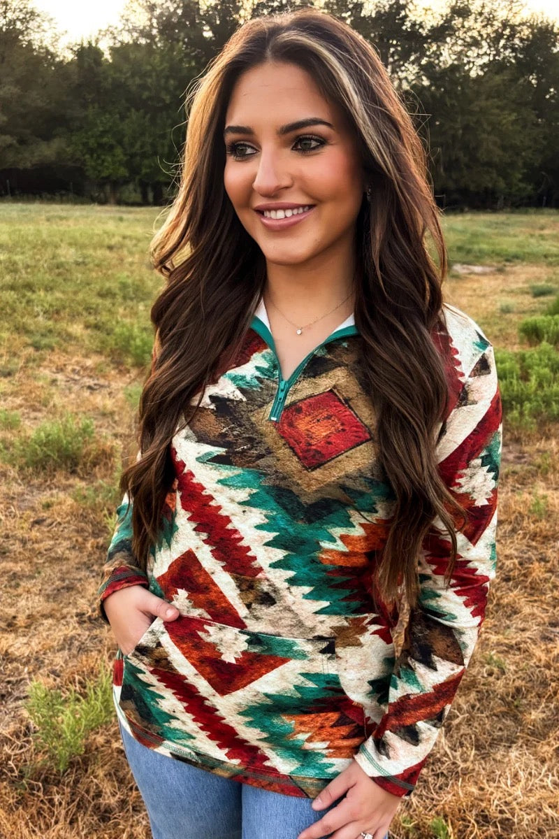 AZTEC SUNDOWN PULLOVER