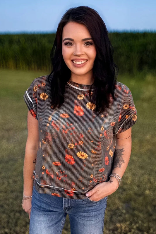 RUST BLOOM TOP
