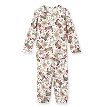 Western Christmas Family Matching Bamboo Pajamas