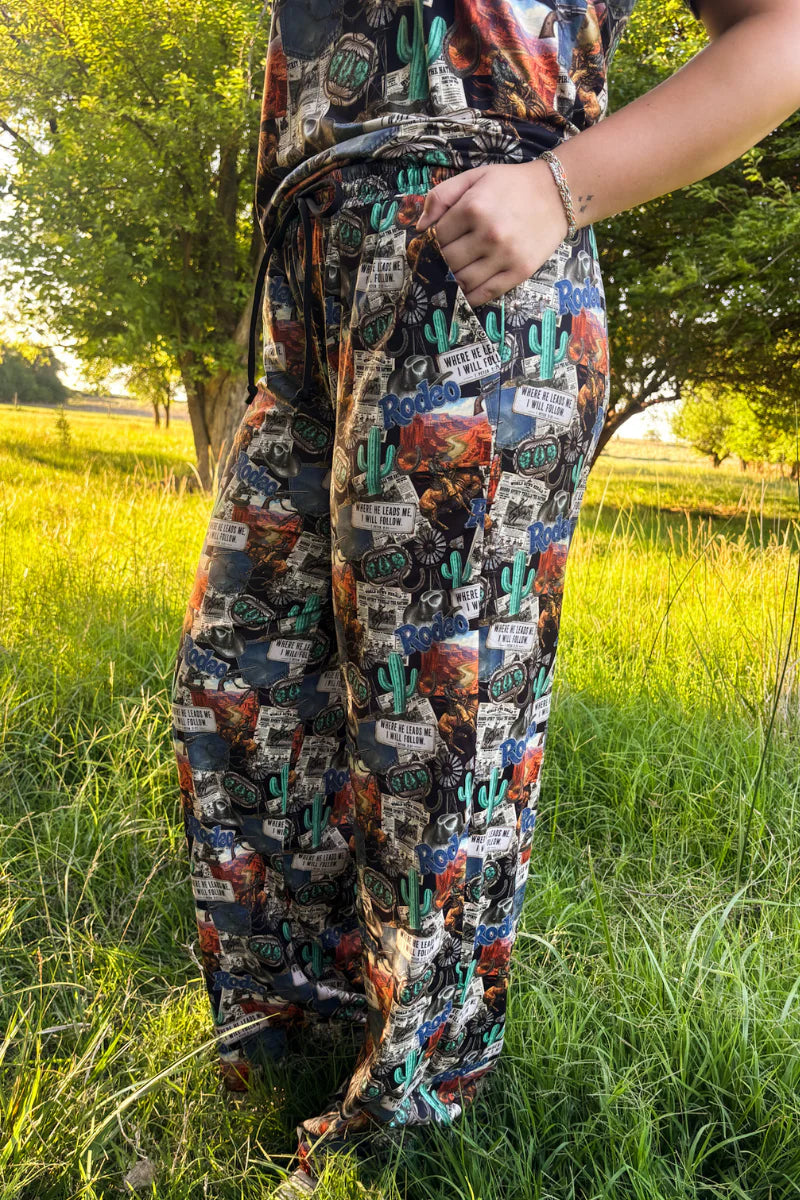RETRO RODEO NIGHTS PANTS