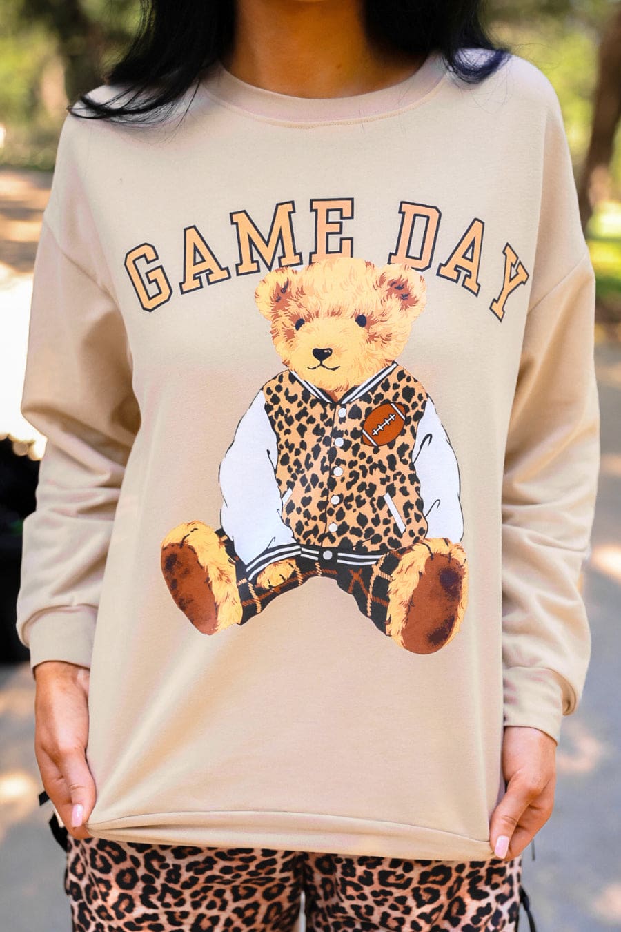 Benny The Bear Game Day Pullover