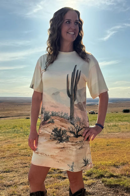 CANYON SANDS T-SHIRT DRESS