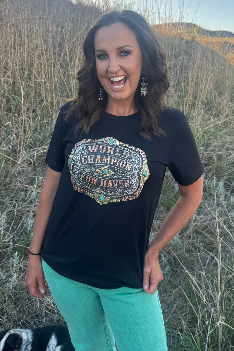 WORLD CHAMPION FUN HAVER TEE